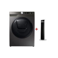 Samsung 10Kg Front Loading Washing Machine | 7 kg Dryer| 1400RPM| AI Control | WD10T554DBN-GU| Inox Color