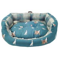 Danish Design Laura Ashley Park Dogs Deluxe Slumber Dog Bed - 101Cm