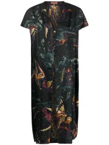 Romeo Gigli Pre-Owned 1990s angel print maxi top - Green