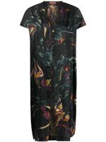 Romeo Gigli Pre-Owned 1990s angel print maxi top - Green