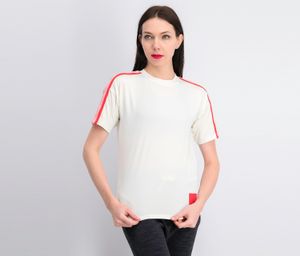Womens Performance Short Sleeve Top  Ivory Combo
