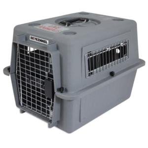 Petmate Sky Kennel Pet Carrier Vault Door 36 Inch 50 - 70Lbs, Gray