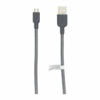 Sony USB-A To Micro USB Cable with USB-C Adapter Nylon 150cm Grey - thumbnail