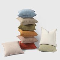 Chenille Decorative Toss Pillows Cover 1PC Soft Square Solid Colored Pillowcase for Bedroom Livingroom Sofa Couch Chair Lightinthebox