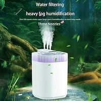 Silent Aroma Diffuser For Home 3L Large Capacity Three Nozzles.High Fog Volume Humidifier For Home Office Or Yoga Essential OilDiffuser Lightinthebox - thumbnail