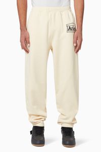 Logo Oversized Premium Cotton Sweatpants Logo Oversized Premium Cotton Sweatpants