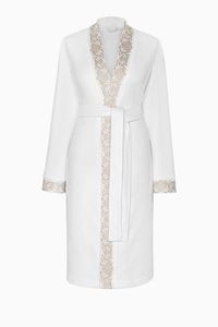 Olympia Embroidered Bathrobe Olympia Embroidered Bathrobe