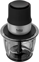 Beko CHG81442 BX Food Chopper, 400 W Motor, 1000 ml Glass Bowl, Inox Housing, 2 Speed Settings, Stainless Steel 2 Blades - CHG81442BX