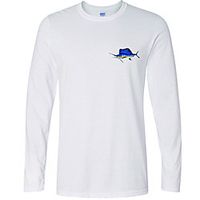 CAWANFLY Men's Fishing Shirt Outdoor Long Sleeve UPF50 Quick Dry Breathable Sweat wicking Top Autumn / Fall Spring Summer Athleisure Fishing Camping  Hiking White / Micro-elastic / Animal miniinthebox - thumbnail