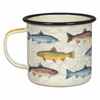 Gentlemen's Hardware Enamel Mug - Fish 17 fl.oz / 500 ml - thumbnail