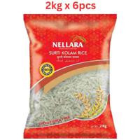 Nellara Surthi Kolam Rice 2kg (Pack of 6)