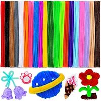 300PCS Pipe Cleaners, Multi-Colored Pipe Cleaners Craft Supplies, 10 Colors Chenille Stems for DIY Arts Crafts Project (Multi Color) Lightinthebox