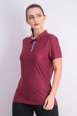 Womens Go Golf Polo Shirt Fuchsia Womens Go Golf Polo Shirt Fuchsia