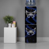 Olsenmark Two Door Water Dispenser with Glass Panel, BLUE/WHITE - OMWD1837 - thumbnail