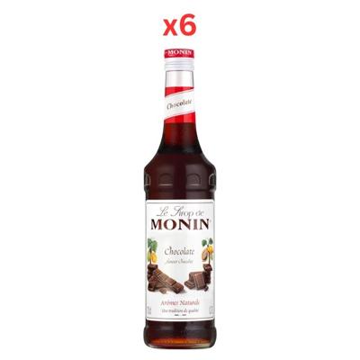 Monin Chocolate Syrup - 700Ml Pack Of 6