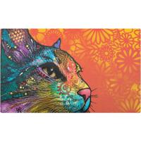 Drymate Cat Bowl Placemat Smudge 12 x 20 inch/30 cm x 50 cm - thumbnail