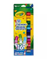 Crayola Washable Pip-Squeaks Markers Pack of 16 Crayola Washable Pip-Squeaks Markers Pack of 16