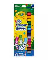 Crayola Washable Pip-Squeaks Markers Pack of 16 - thumbnail