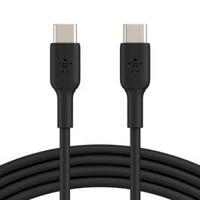 Belkin BoostCharge USB-C to USB-C Fast Charger Cable, USB Type C Charger Cable Fast Charging For iPhone 16, 15, Samsung Galaxy S24, S23, Pixel, iPad, MacBook, Nintendo Switch And More, 2M, Black BL-CBL-USBC-USBC-2M-BLK