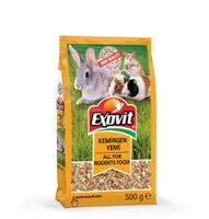 Exovit Rodent Food For Rabbit Hamster & Ginepig. - 500g