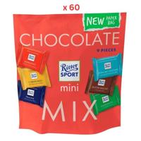 Ritter Sport Mini Chocolate Mix Pouch, 60X150G
