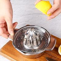 304 Stainless Steel Lemon Squeezer - Small Creative Juicer for Home Use, Portable Manual Citrus Juicer, Orange Squeezer Lightinthebox - thumbnail