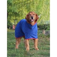 Dog Bath Towel Set Solid Colored Princess Sweet Casual Daily Dog Clothes Puppy Clothes Dog Outfits Soft Blue Costume for Girl and Boy Dog Polyster S M L XL XXL Lightinthebox - thumbnail