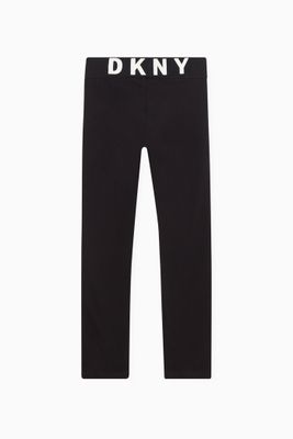 Logo Leggings in Stretch Jersey Logo Leggings in Stretch Jersey