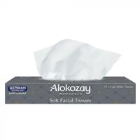 Alokozay Soft Facial Tissues - Car Tissues - 70 Sheet X 2 Ply