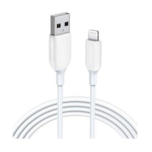 Anker PowerLine III Lightning Cable | 3ft Charger | A8812H21-A | White Color