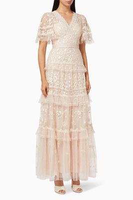 Francine Floral Gown in Tulle Francine Floral Gown in Tulle