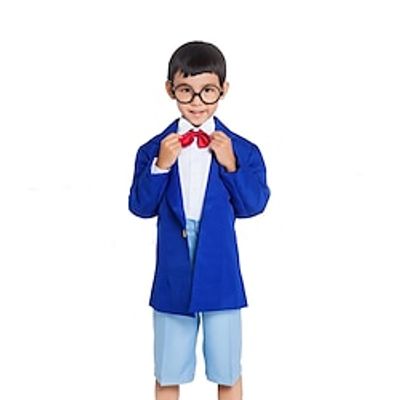 Inspired by Case Closed Conan Anime Cosplay Costumes Japanese Halloween Cosplay Suits Long Sleeve Costume For Men's Women's Boys Lightinthebox