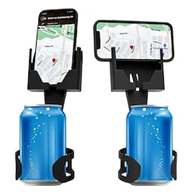Black Multifunctional Car Lazy Bracket For Drink Cup  Mobile Phone miniinthebox