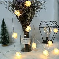 1pc Pine Cone LED Christmas Holiday Color Lights Party Light Evening Table Pendant Yard Decoration String Lights Battery Powered1.5M10LED3M20LED6M40LED Lightinthebox - thumbnail