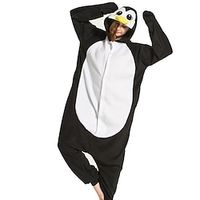 Adults' Kigurumi Pajamas Nightwear Animal Animal Onesie Pajamas Funny Costume Flannel Cosplay For Men and Women Christmas Animal Sleepwear Cartoon Lightinthebox - thumbnail