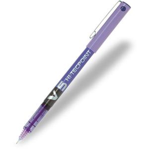 Pilot Hi-Techpen V5 Liquid Ink Rollerball Pen - Violet