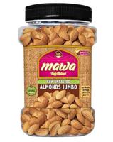 Mawa Unsalted Roasted Almonds 500g (Plastic Jar)