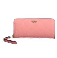 Guess Jeans Pink Polyethylene Wallet - GU-18494