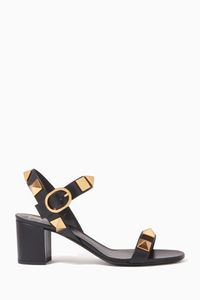 Valentino Garavani Roman Stud Sandals in Leather