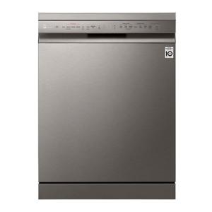 LG New Quad Wash Steam Dishwasher | Inverter Direct Drive | Easy Rack plus | Silver | DFC435FP