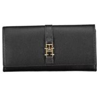 Tommy Hilfiger Black Polyethylene Wallet (TO-16779)