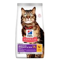 Hill's Science Plan Sensitive Stomach & Skin Chicken Adult Dry Cat Food 7KG