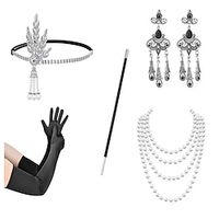 Head Jewelry Necklace Earrings Outfits Flapper Headband Vintage 1920s The Great Gatsby Alloy For The Great Gatsby Cosplay Carnival Women's Costume Jewelry Fashion Jewelry Lightinthebox - thumbnail