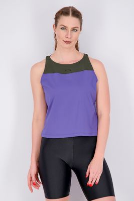 Womens Performance Luxe Strappy Tank Top Blue Indigo Womens Performance Luxe Strappy Tank Top Blue Indigo