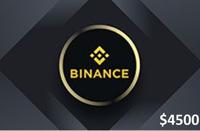 Binance Crypto Gift Card (USDT) $4500 - Email Delivery