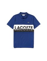 Lacoste Sport Graphic Print Ultra-Light Cotton Polo Shirt - thumbnail