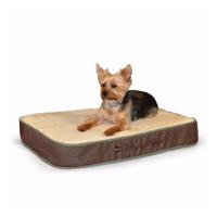 K & H Memory Sleeper Pet Bed - Medium - Mocha 58 cm