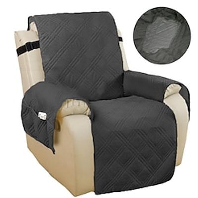 Reversible Recliner Chair Cover Sofa Covers for Dogs,Sofa Slipcover,Couch Covers for 3 Cushion Couch,Couch Protector with Pockets Lightinthebox