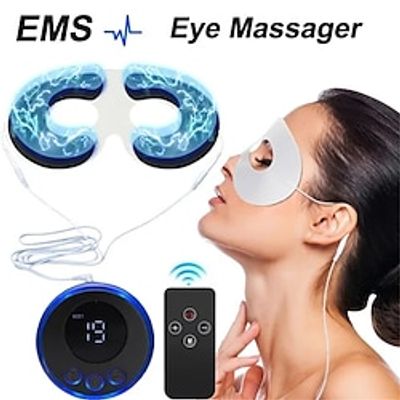EMS Microcurrent Eye Beauty Massager Face Lift Skin Tightening Anti-Wrinkle Muscle Stimulator Dark Circle Removal Device Lightinthebox