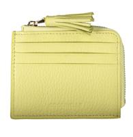 Coccinelle Yellow Leather Wallet - CO-29278